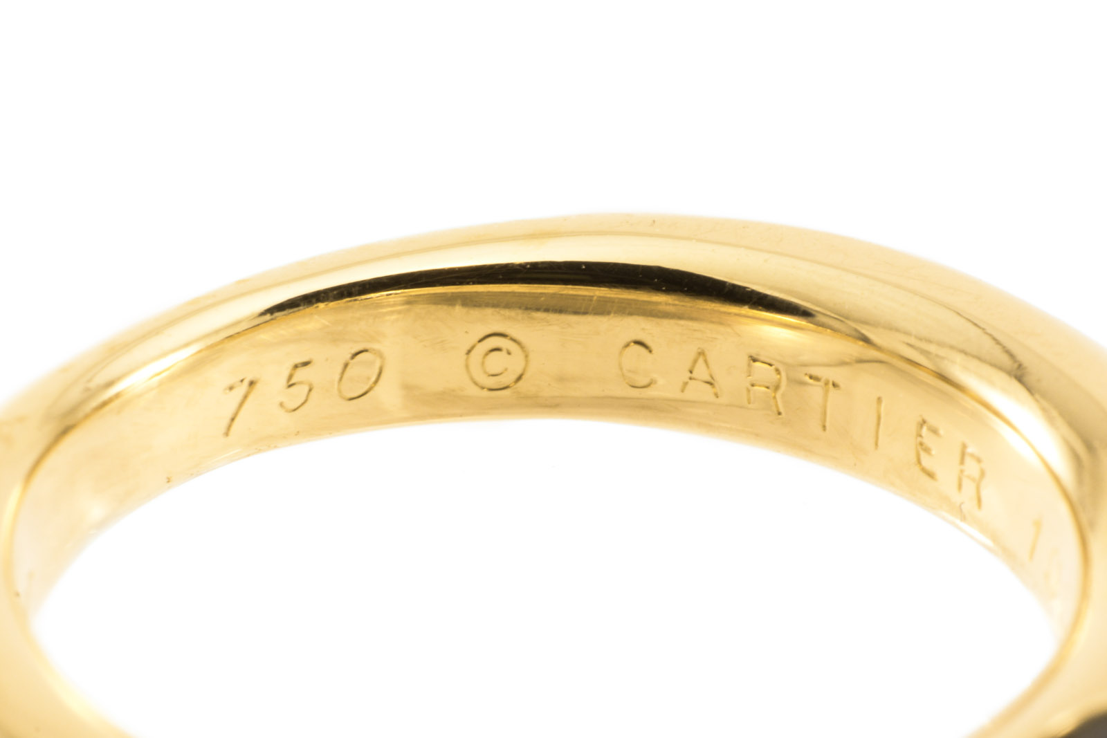 cartier oval ring